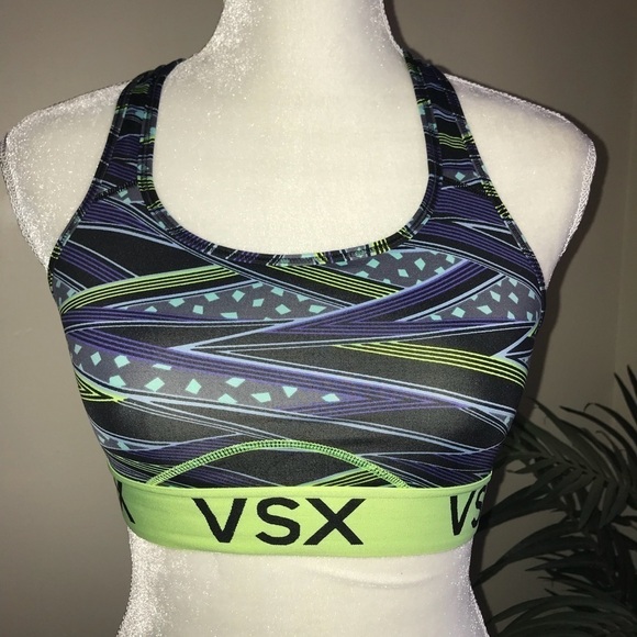 Victoria’s Secret VSX Neon Trim Sports Bra S - Picture 6 of 6